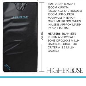 Higher Dose Infrared Sauna blanket